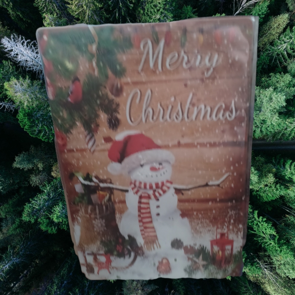 Christmas Tin Sign